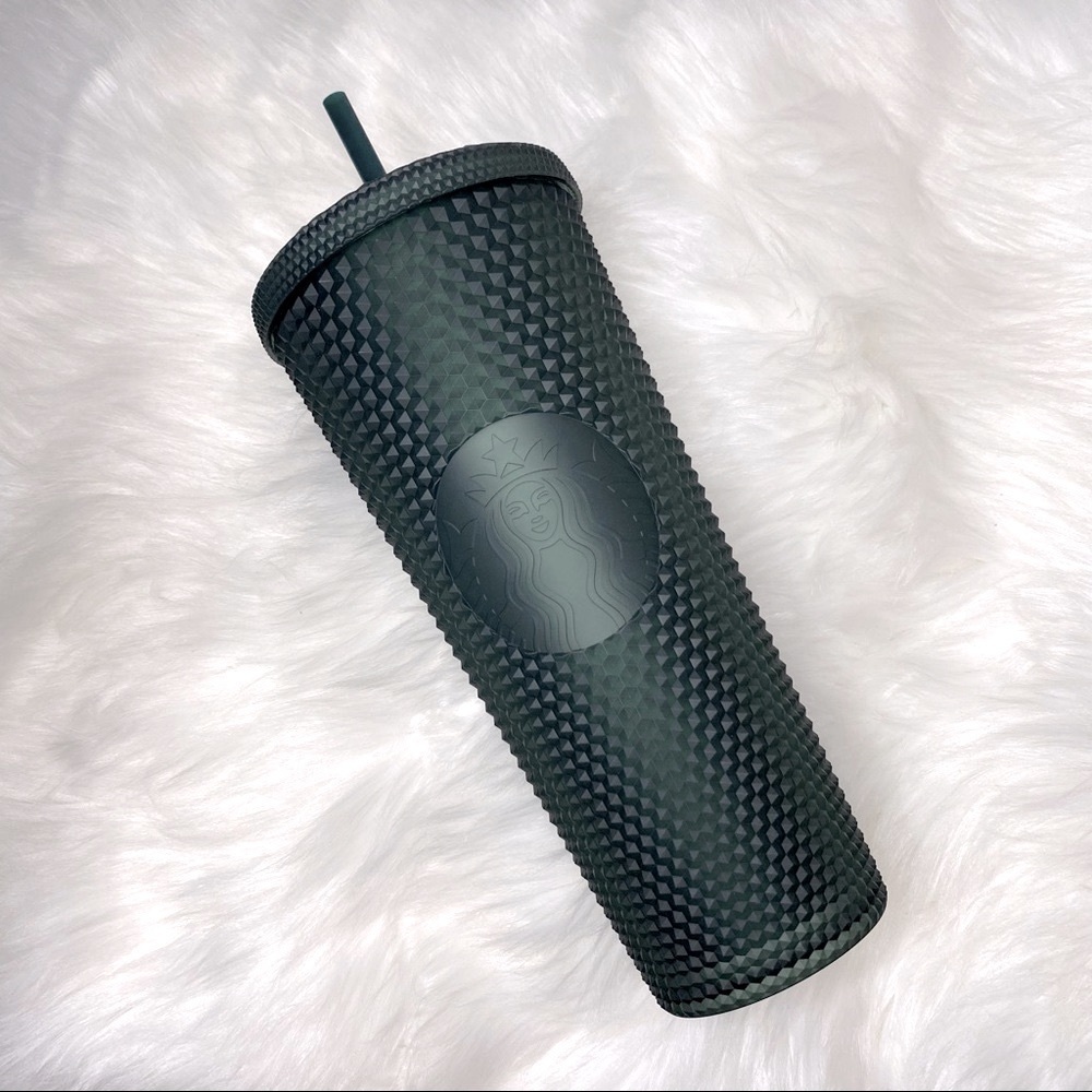 Starbucks Dark Emerald Green Studded Tumbler 2022